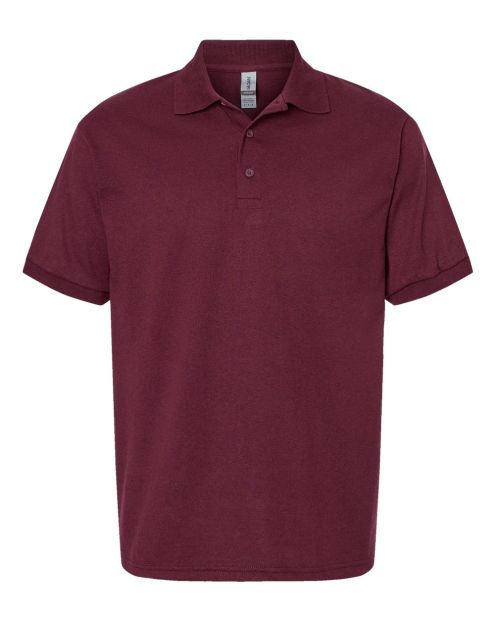 Gildan Jersey Polo - 50/50 cotton/poly blend
