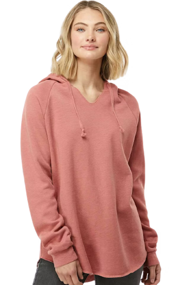 Independent Trading - Women’s Lightweight California Wave Wash Hoodie