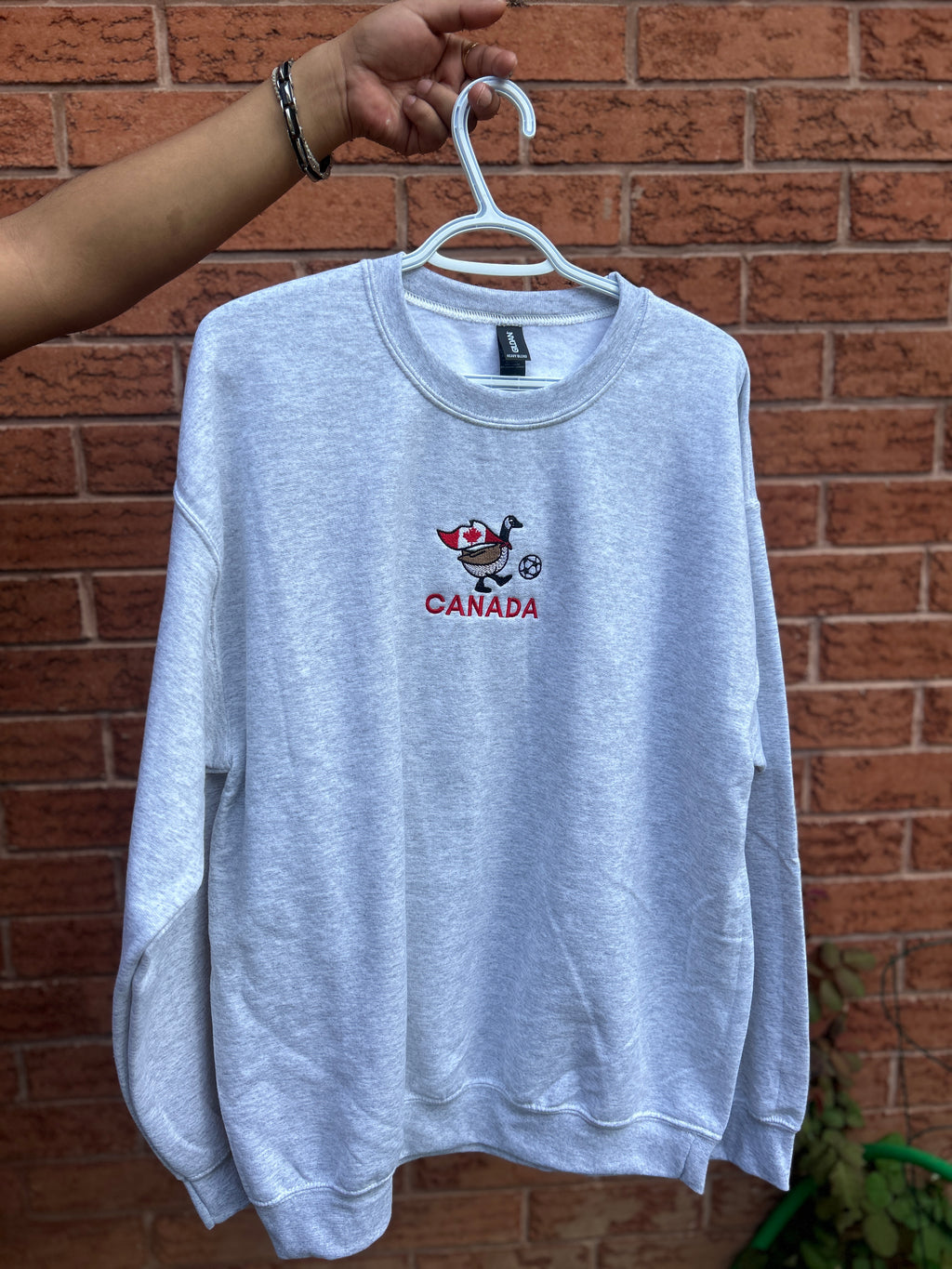 Canada Soccer Goose Crewneck