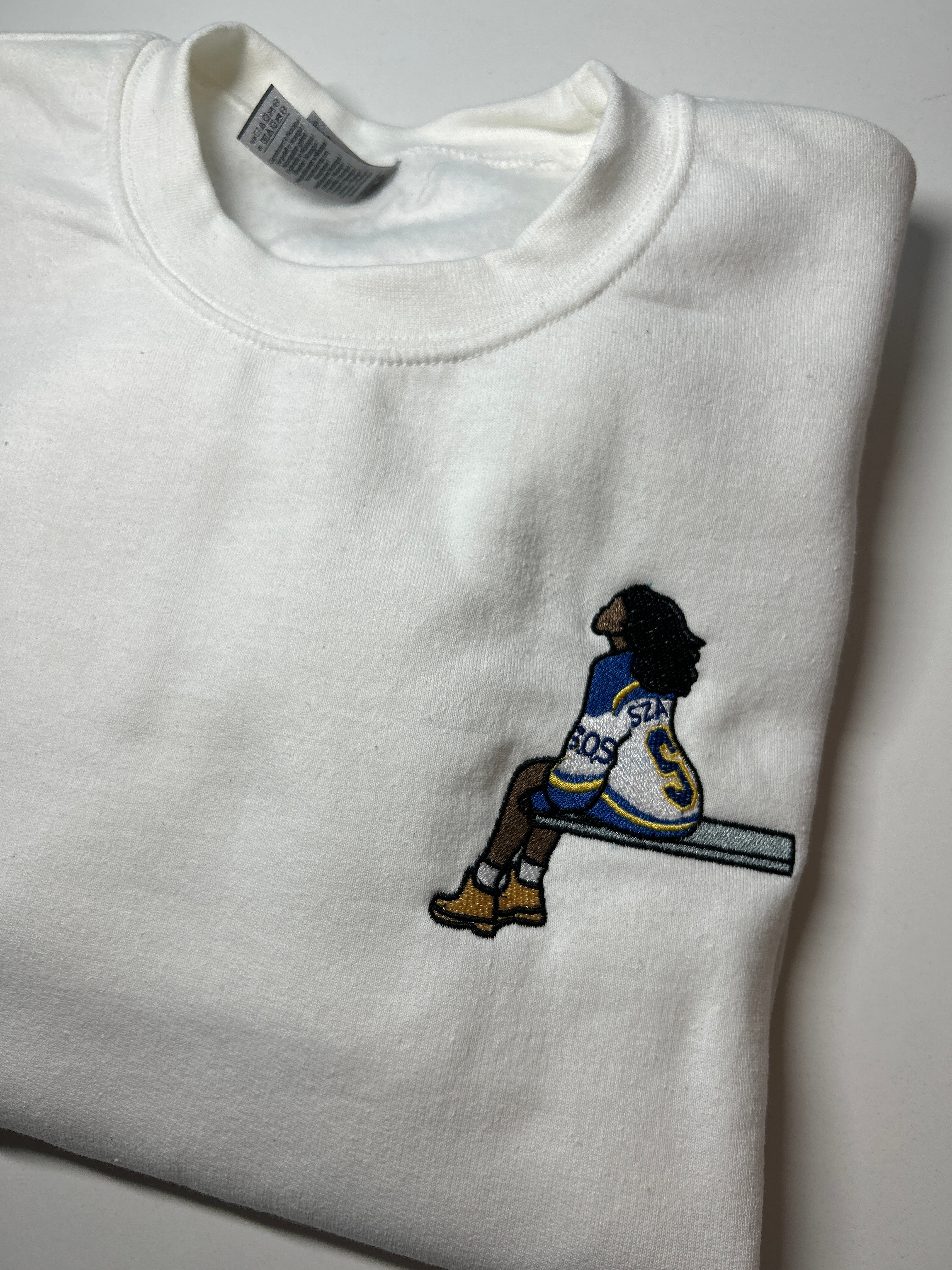 SZA S.O.S Embroidered Crewneck