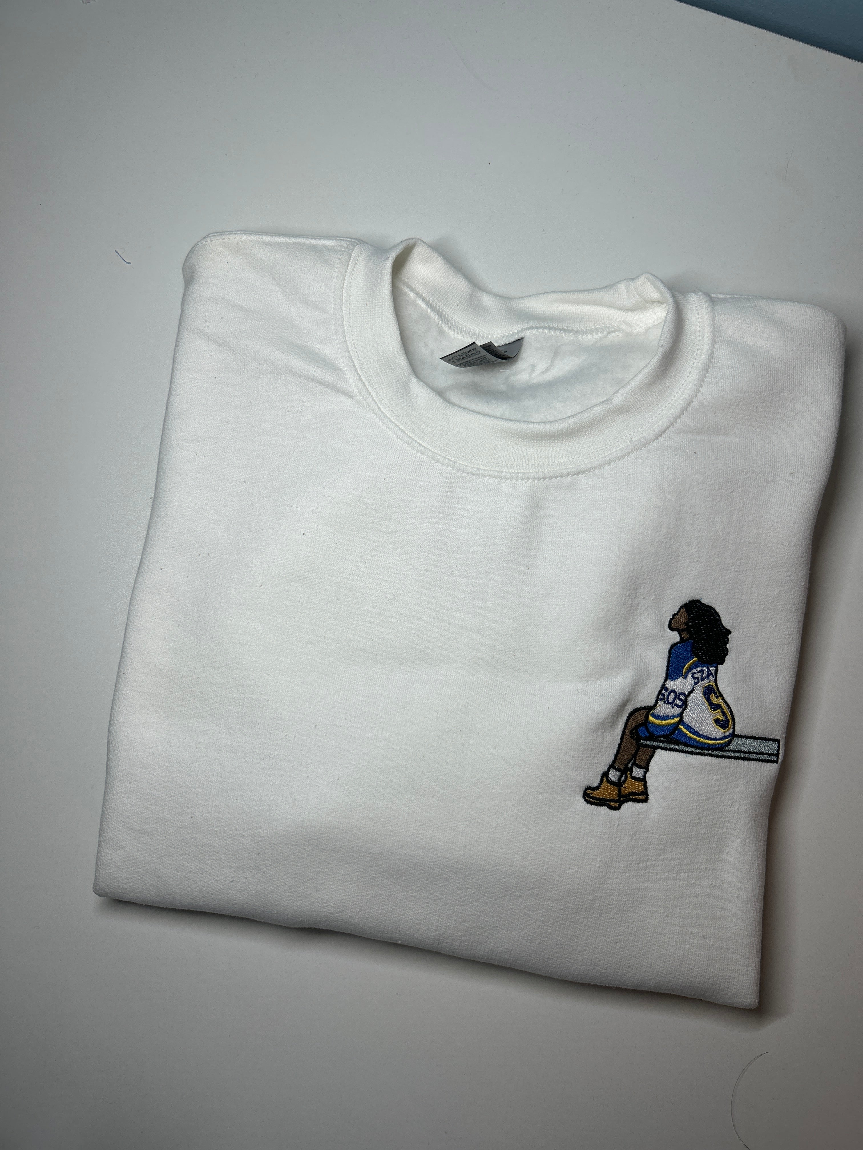 SZA S.O.S Embroidered Crewneck