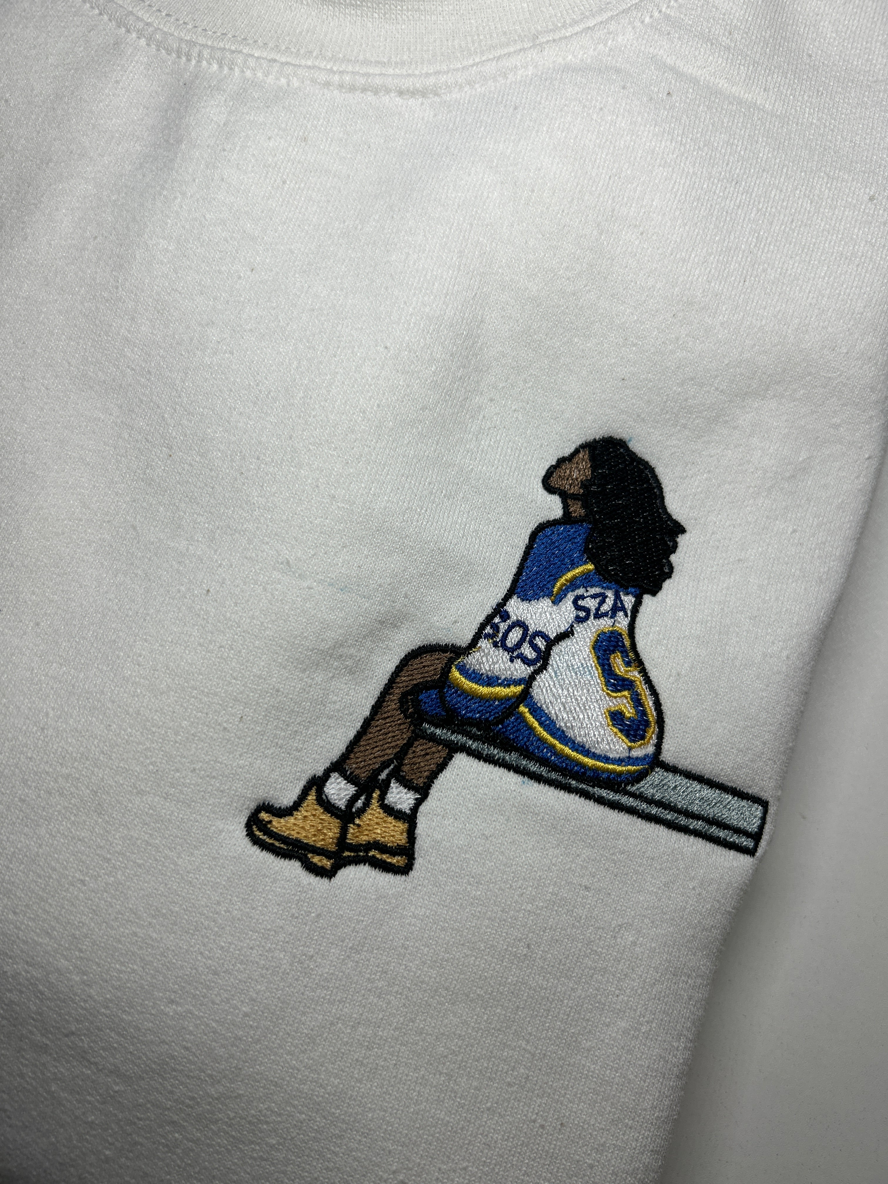 SZA S.O.S Embroidered Crewneck