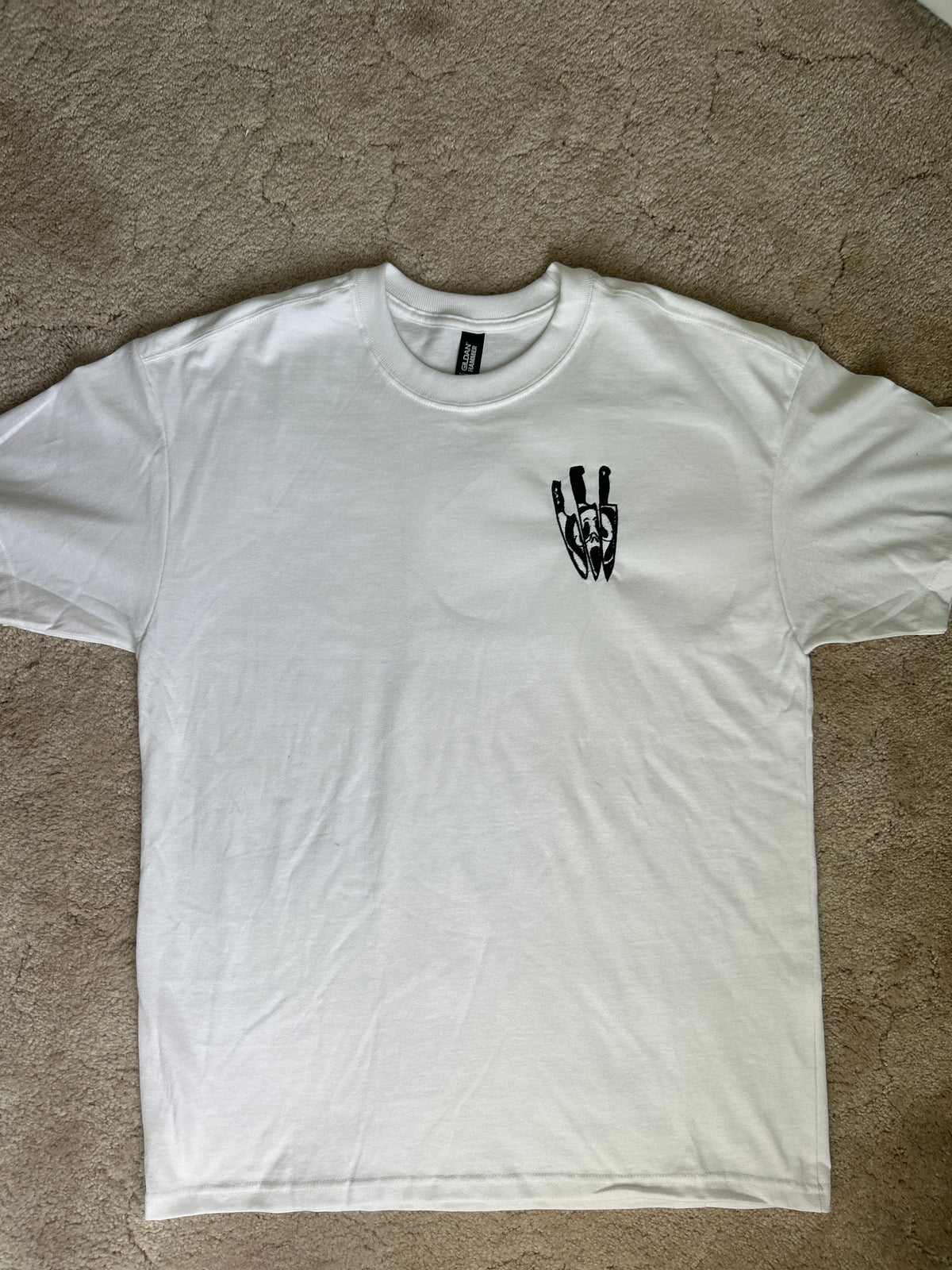 Ghostface Knives Halloween T-Shirt