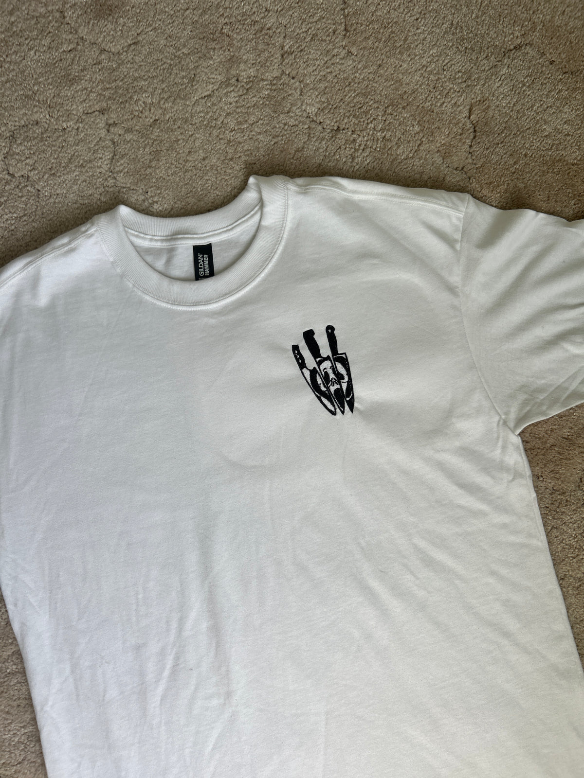 Ghostface Knives Halloween T-Shirt