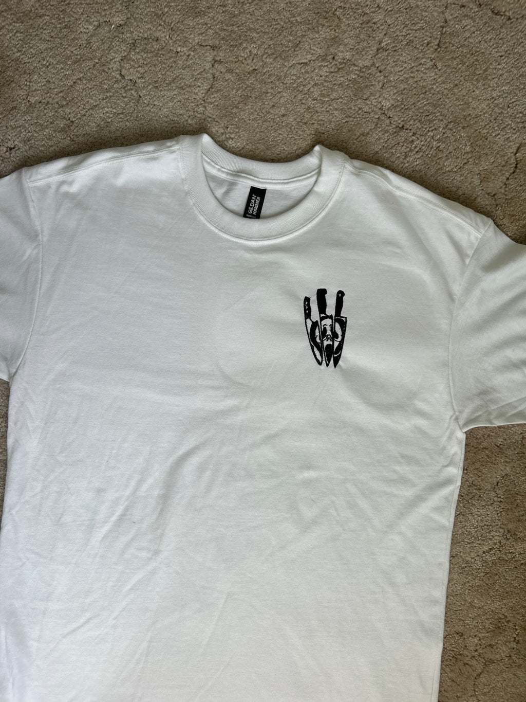 Ghostface Knives Halloween T-Shirt