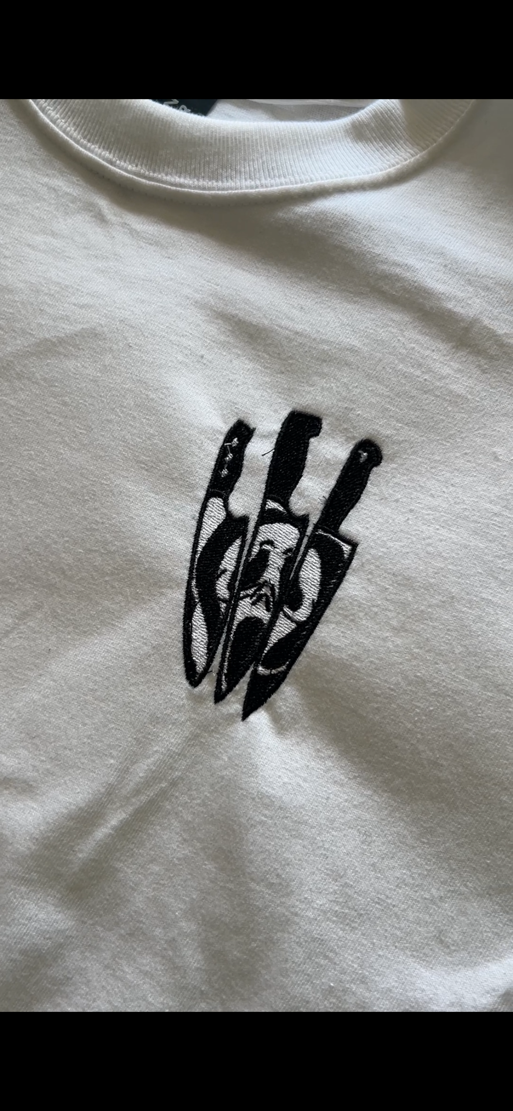 Ghostface Knives Halloween T-Shirt