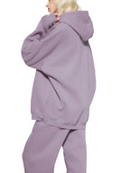 Oversized Fleeced Hoodie - Unisex