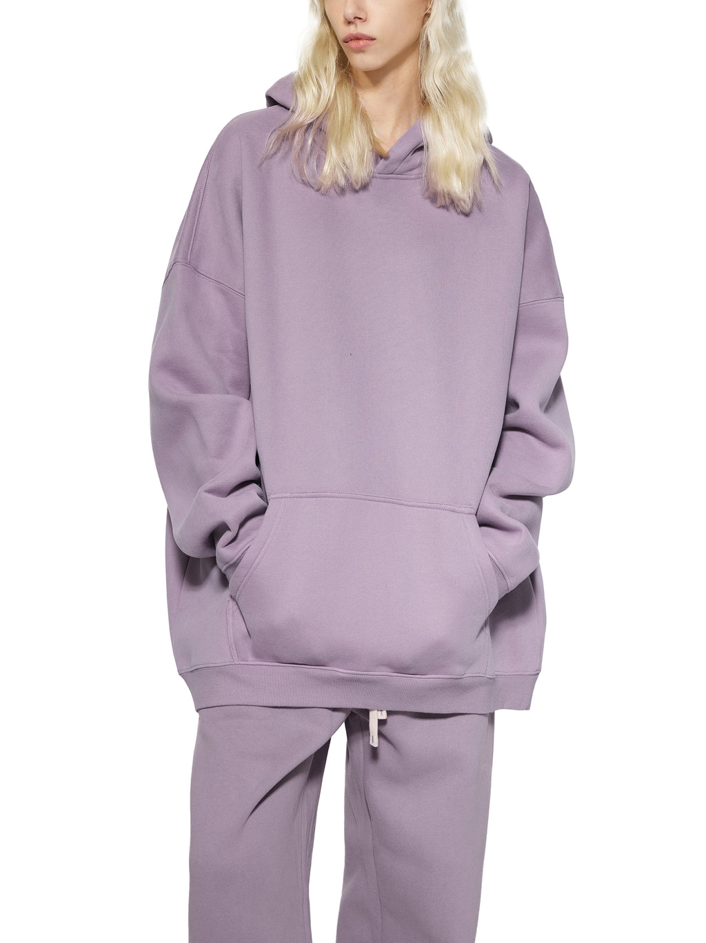 Oversized Fleeced Hoodie - Unisex
