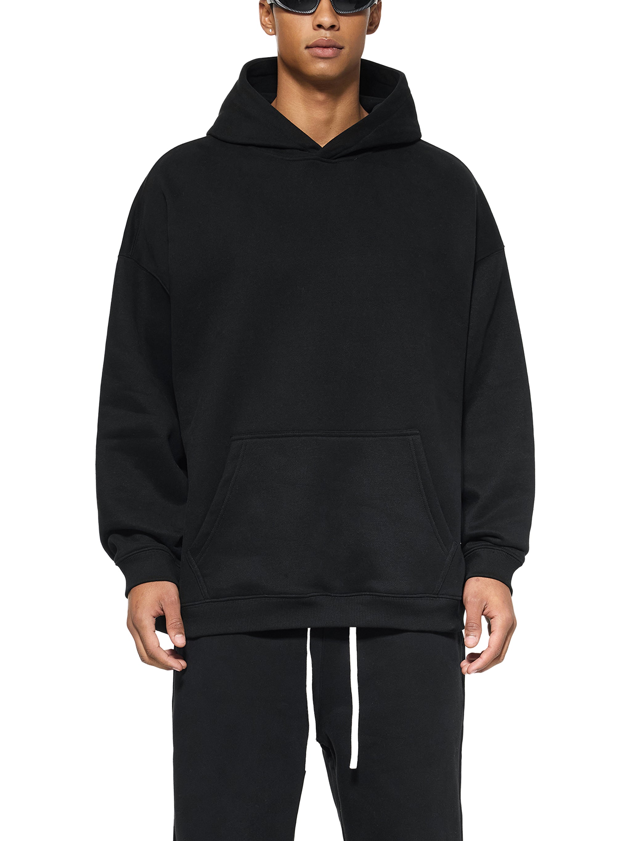 Oversized Fleeced Hoodie - Unisex