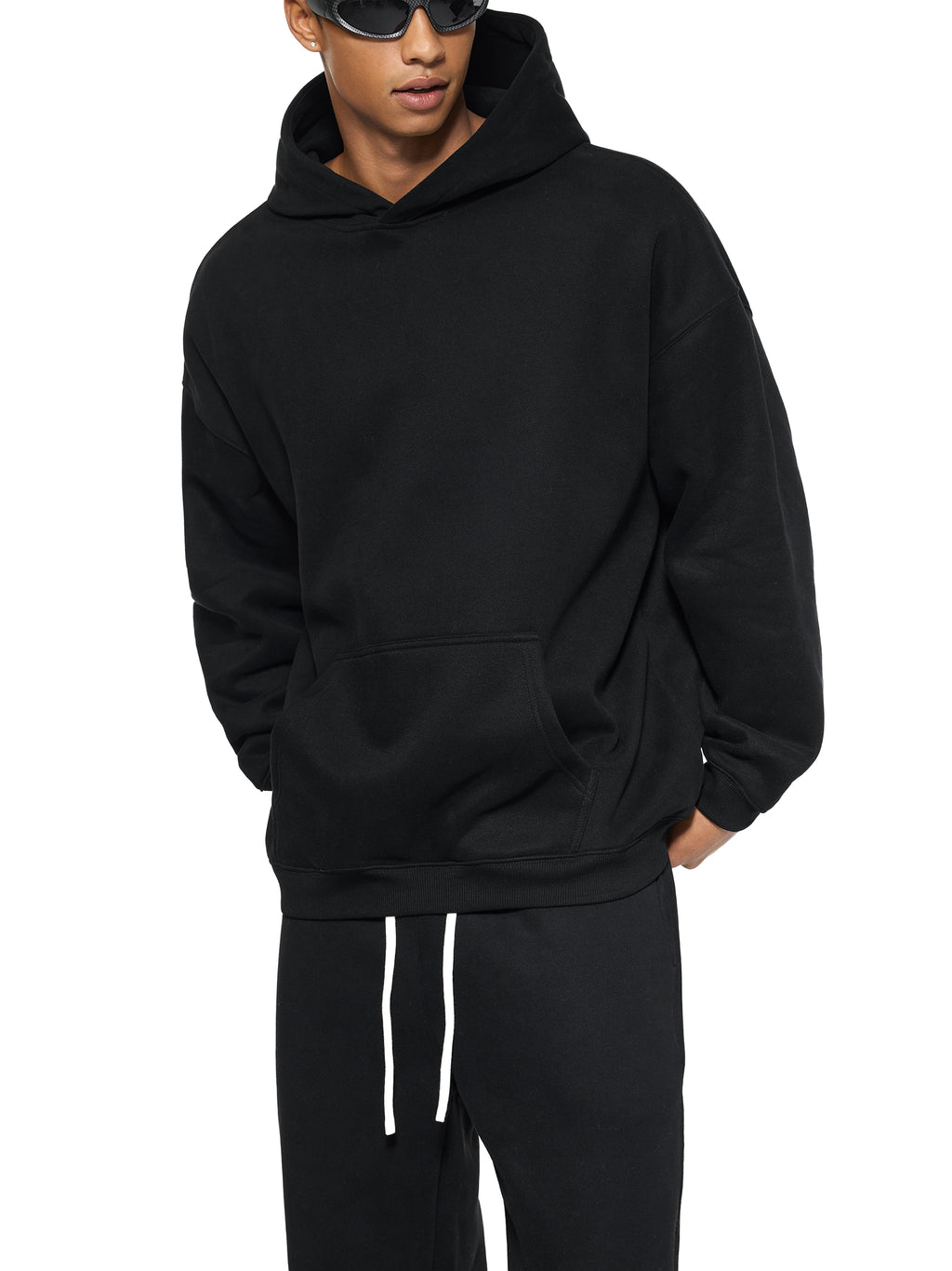 Oversized Fleeced Hoodie - Unisex