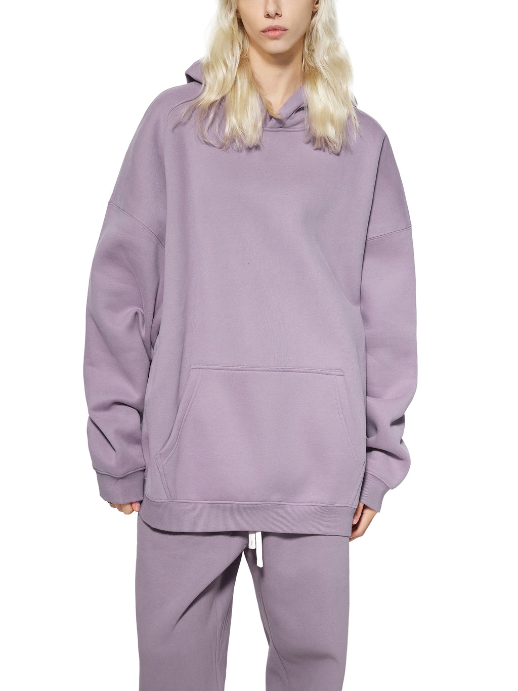 Oversized Fleeced Hoodie - Unisex
