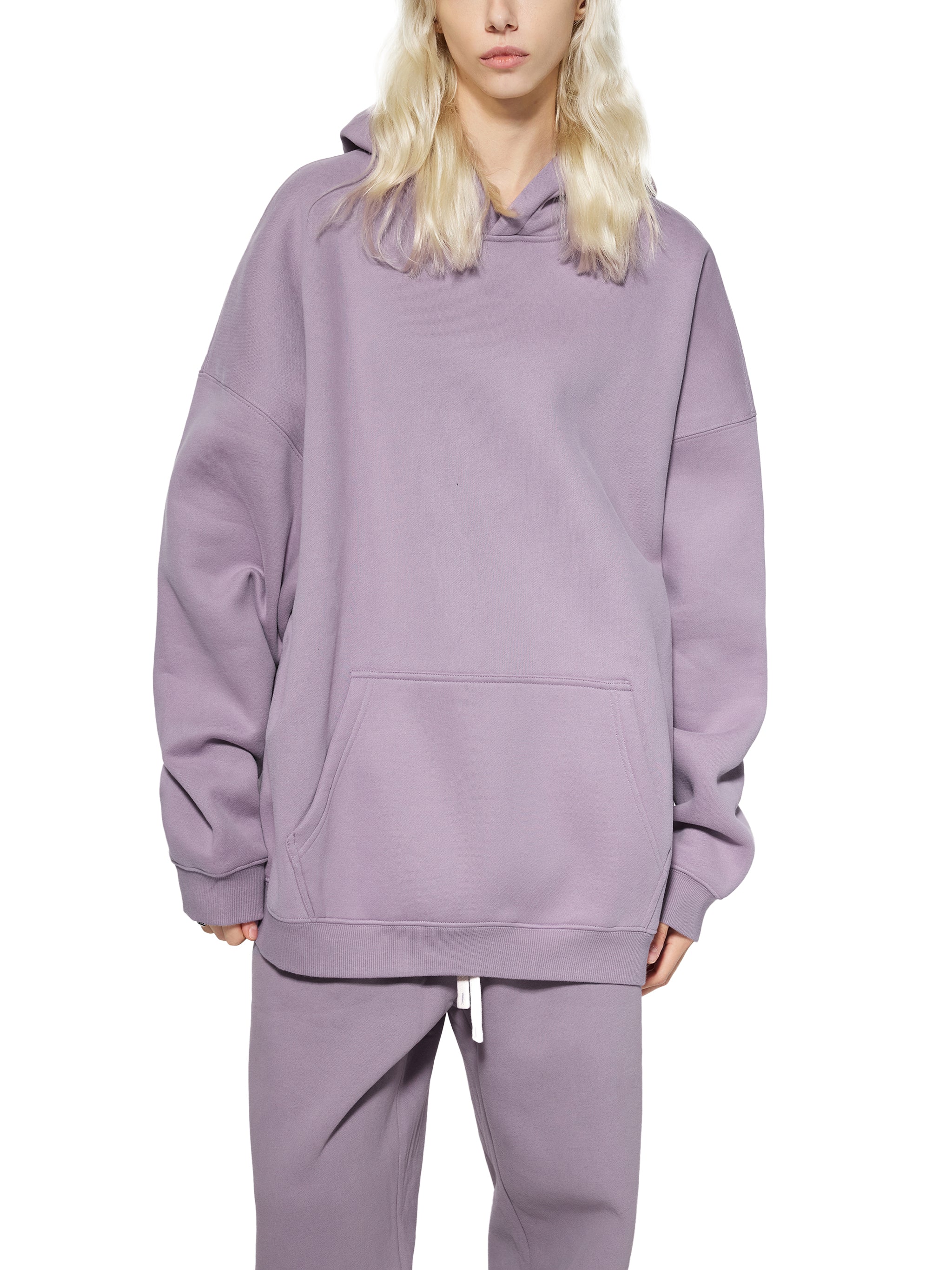 Oversized Fleeced Hoodie - Unisex