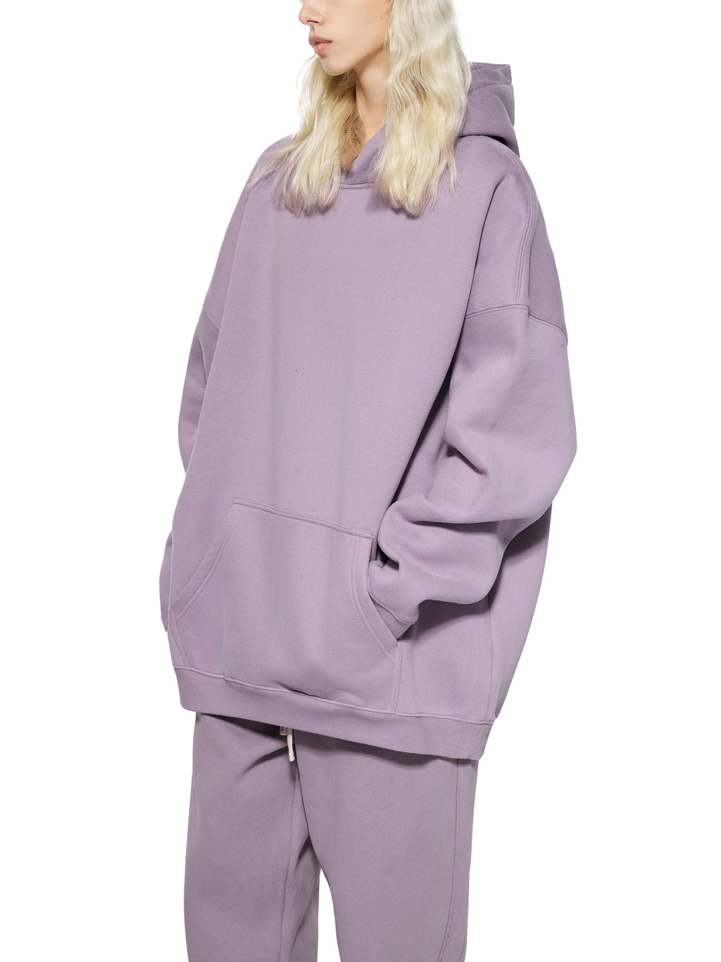 Oversized Fleeced Hoodie - Unisex