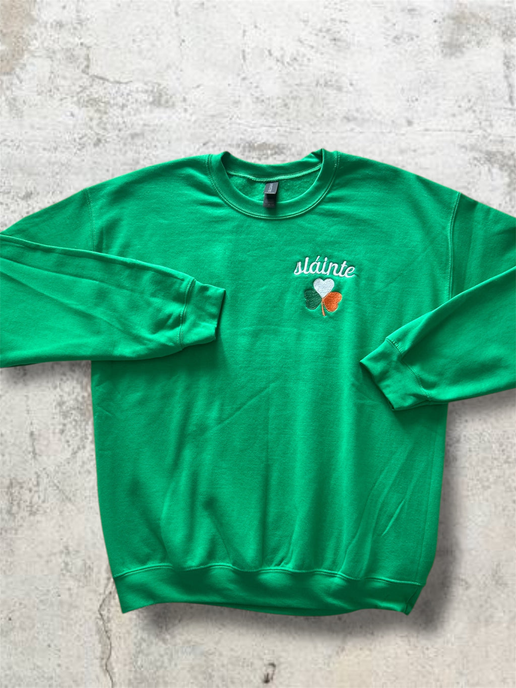 Sláinte - St. Patricks Embroidered Party Crewneck