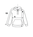 Gildan 18500 - Adult Heavy Blend™ 8 oz., 50/50 Hooded Sweatshirt (G185)