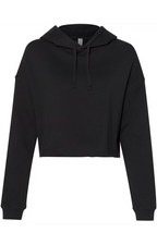 Independent Trading Women’s Lightweight Cropped Hoodie