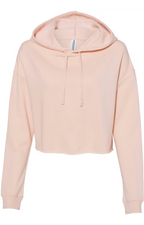 Independent Trading Women’s Lightweight Cropped Hoodie