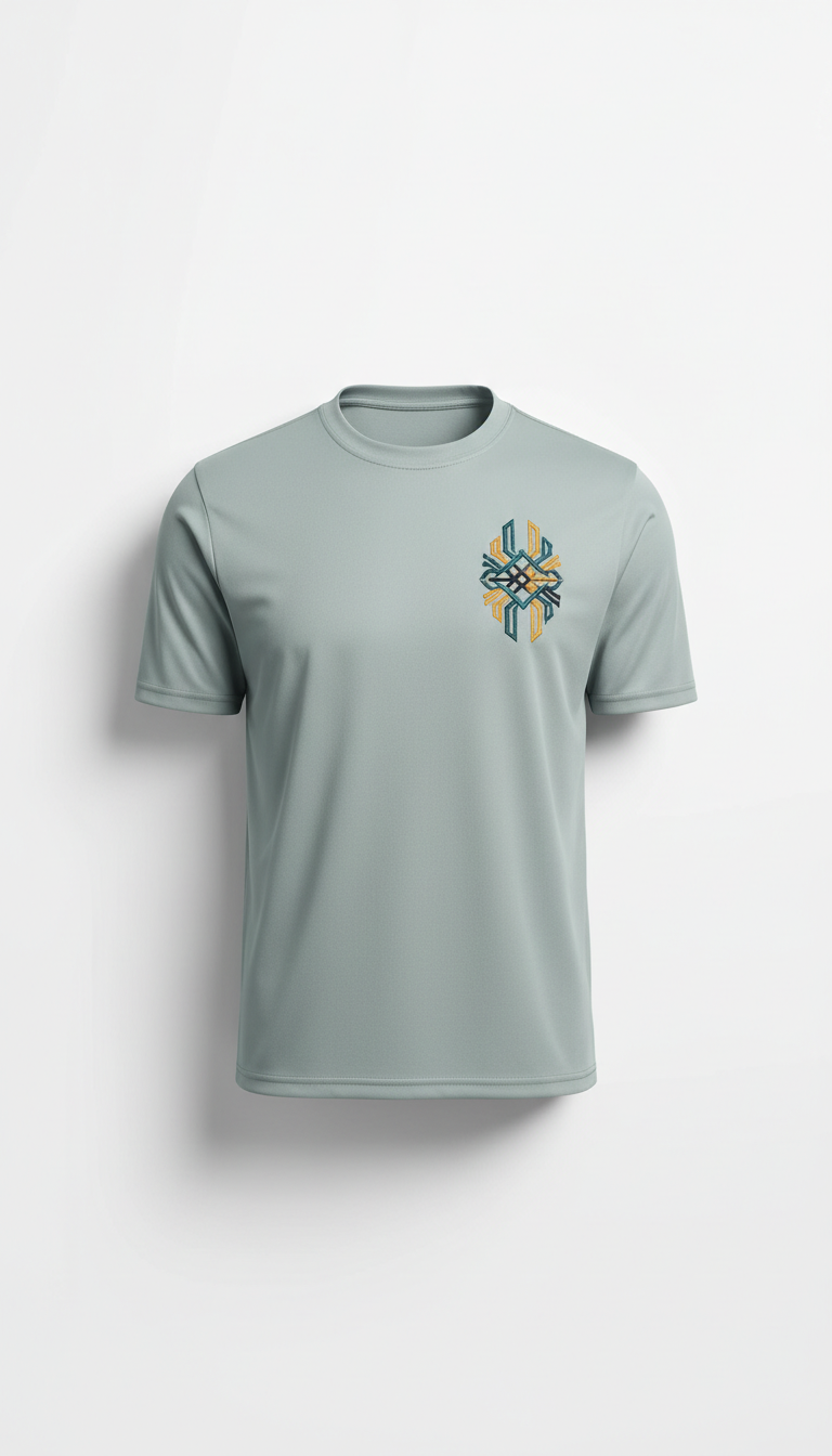 Embroidered Performance Uniform Shirt with Moisture Control