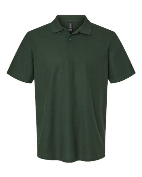 Men's Softstyle Double Pique Polo - Gildan Unisex